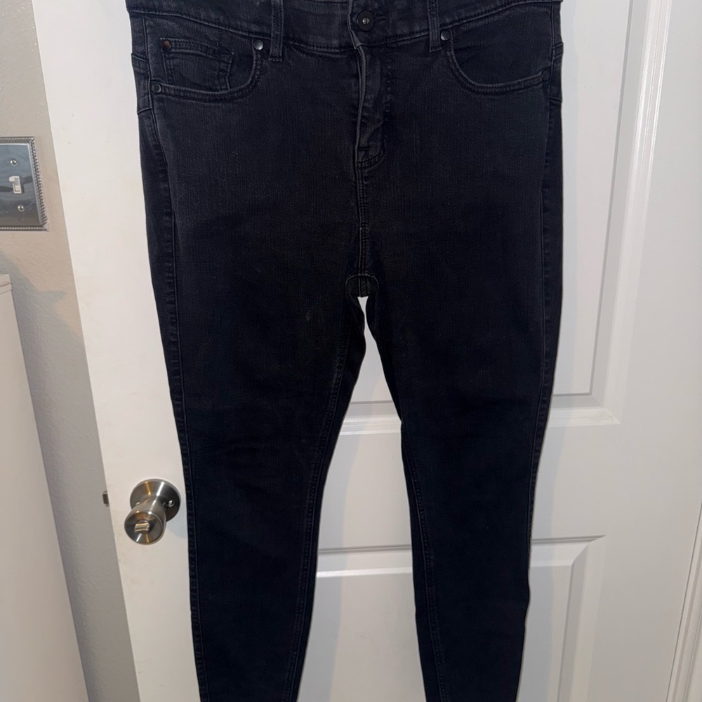 torrid Black High-Rise Skinny Jeans